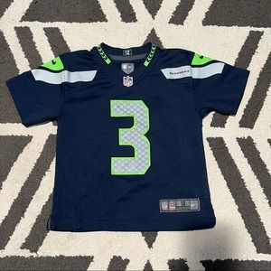 NFL Nike Official Seattle Seahawks Wilson Kids Jersey 4 Years Old Size S